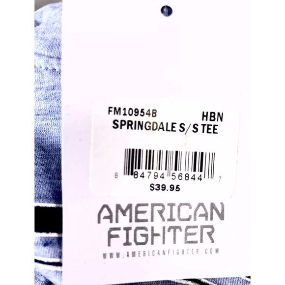 AMERICAN FIGHTER SPRINGDALE Men's T-Shirt - Picture 7 of 10